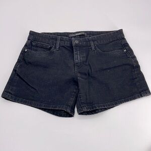 UEC Joe’s jeans black denim Midrise shorts size 28
